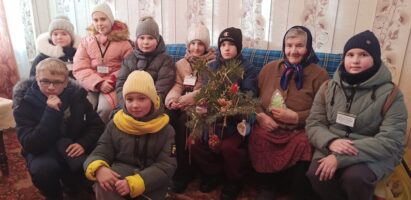 Акция «Рождественское поздравление» в Серафимовской воскресной школе